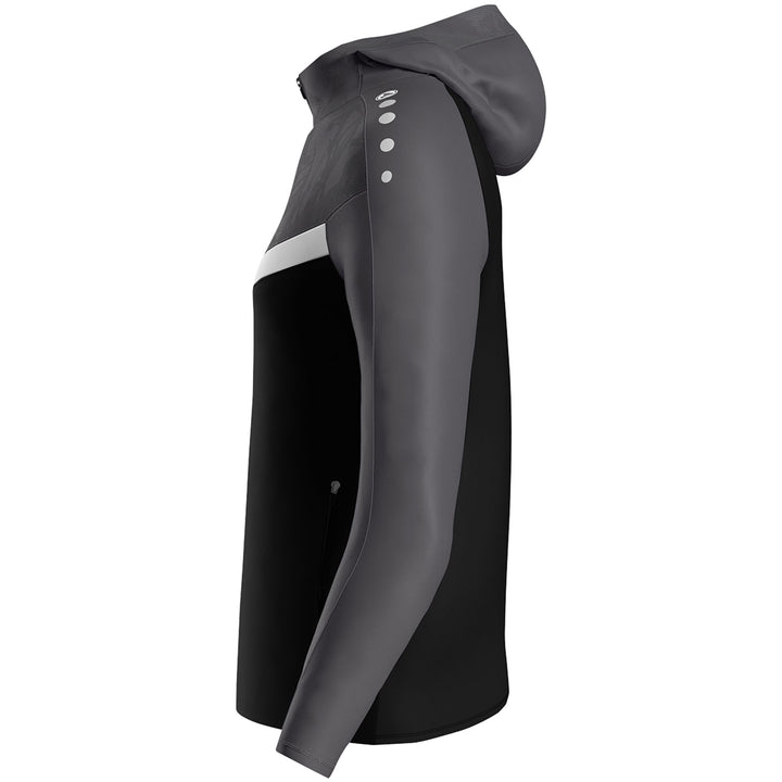Jako Kapuzenjacke Iconic - schwarz/anthrazit