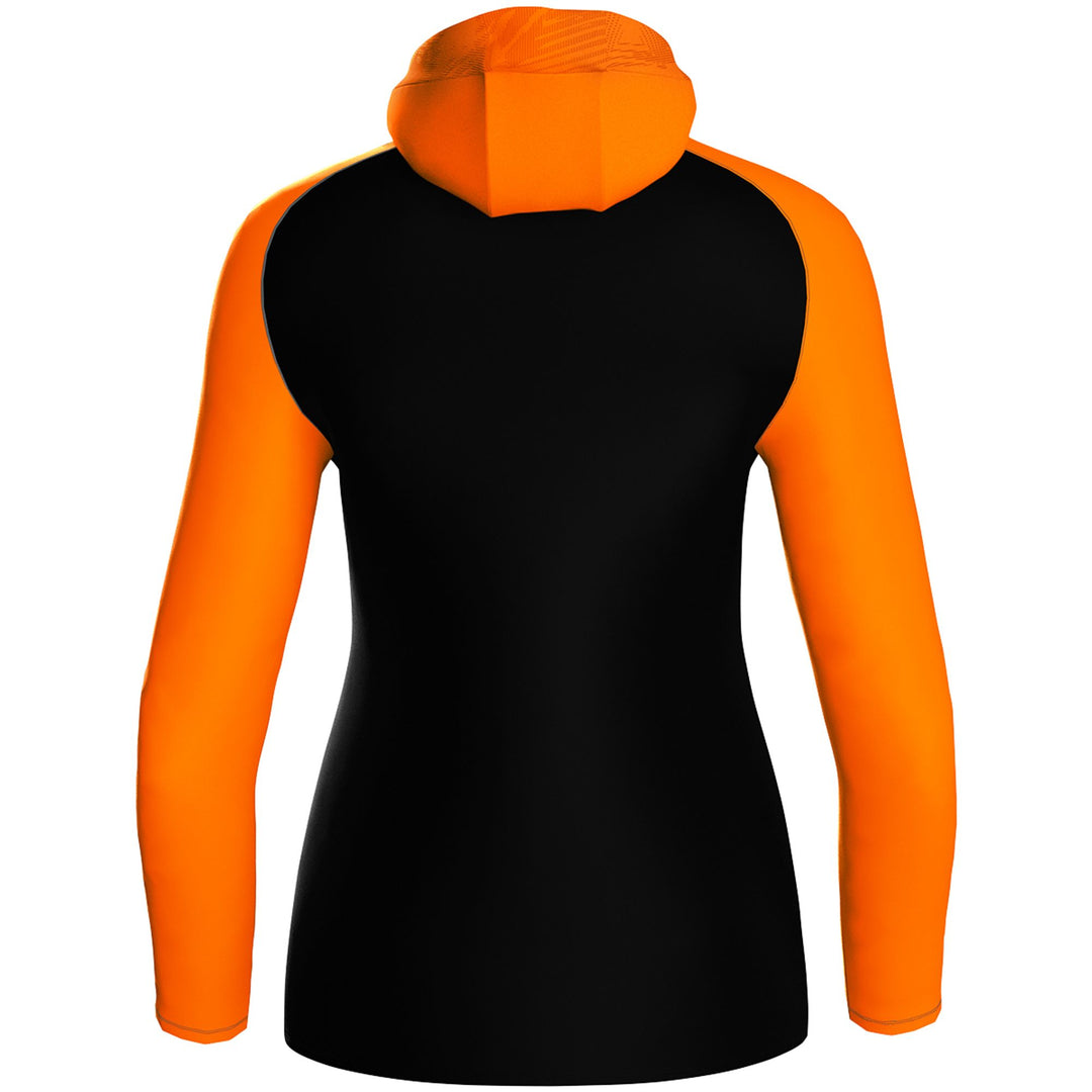Jako Kapuzenjacke Iconic - schwarz/neonorange