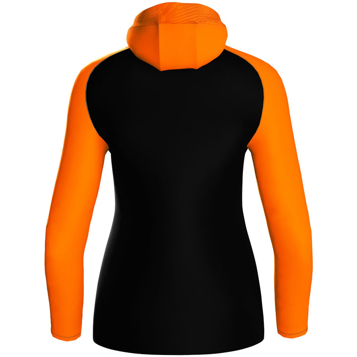 Jako Kapuzenjacke Iconic - schwarz/neonorange