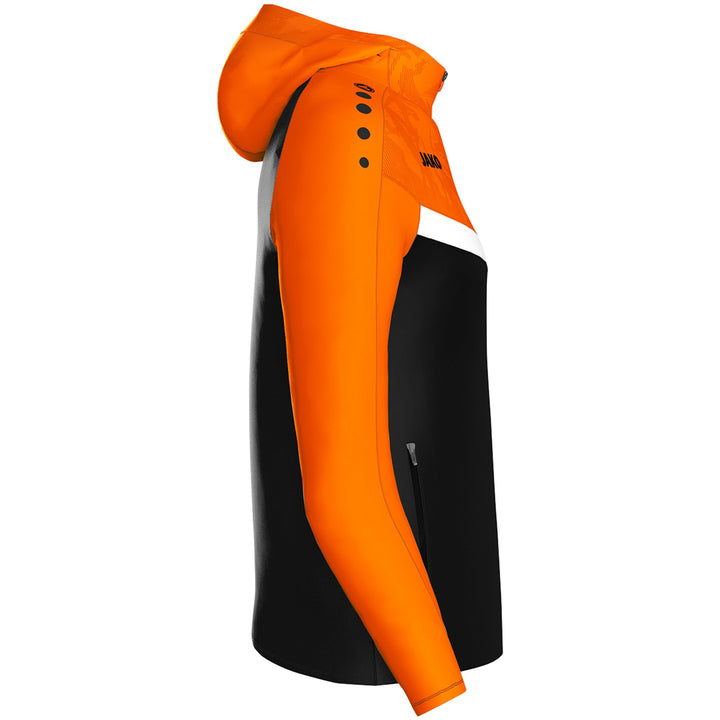 Jako Kapuzenjacke Iconic - schwarz/neonorange