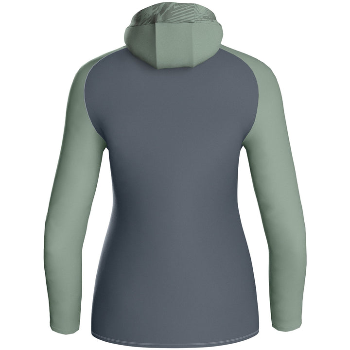 Jako Kapuzenjacke Iconic - anthra light/mintgrün/soft grey