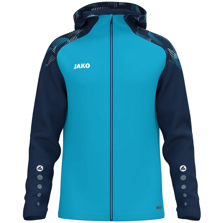 Jako Kapuzenjacke Sonic - aqua/marine
