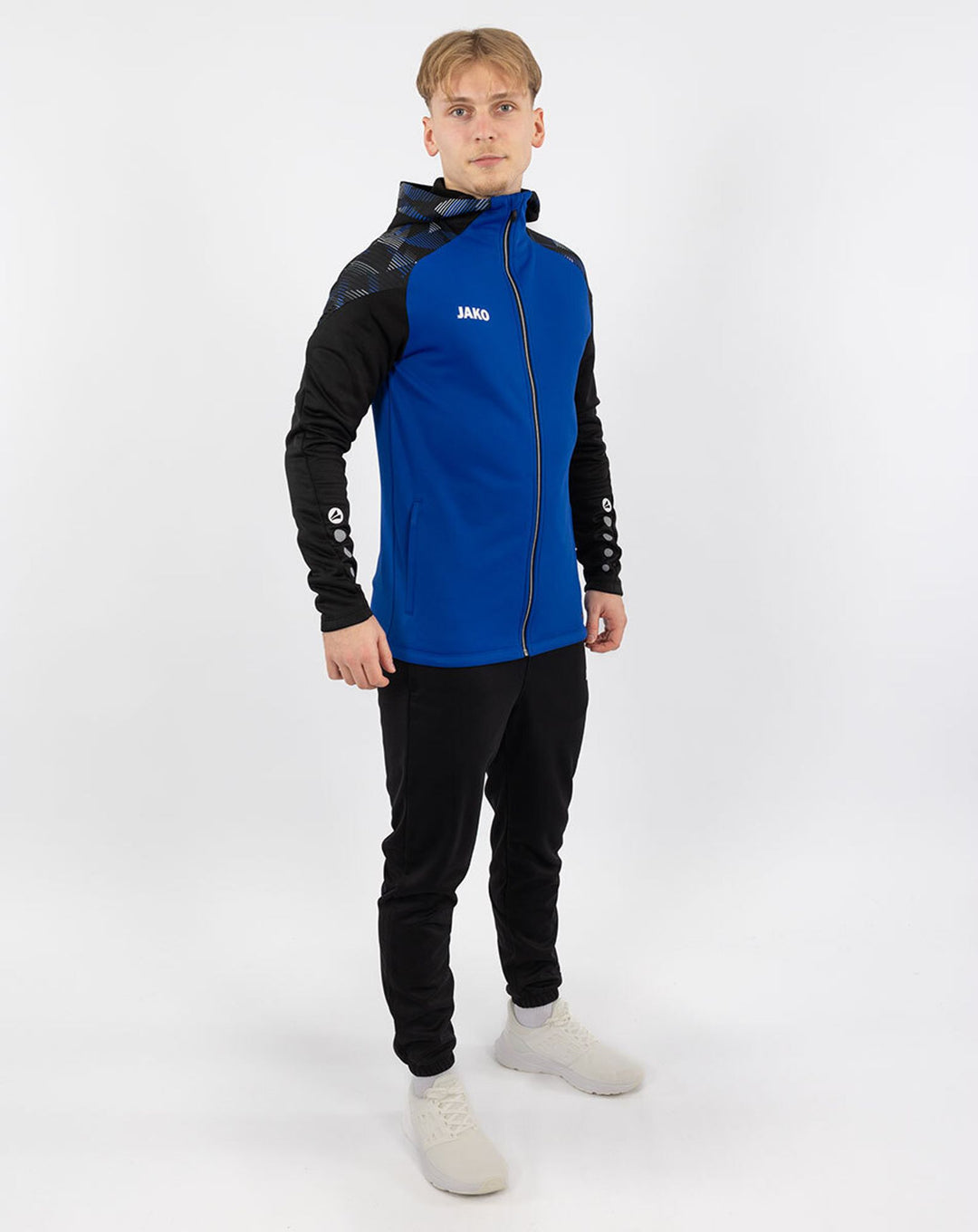 Jako Kapuzenjacke Sonic - royal/schwarz