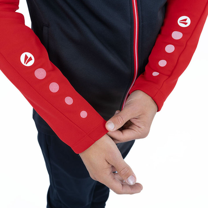 Jako Kapuzenjacke Sonic - schwarz/rot