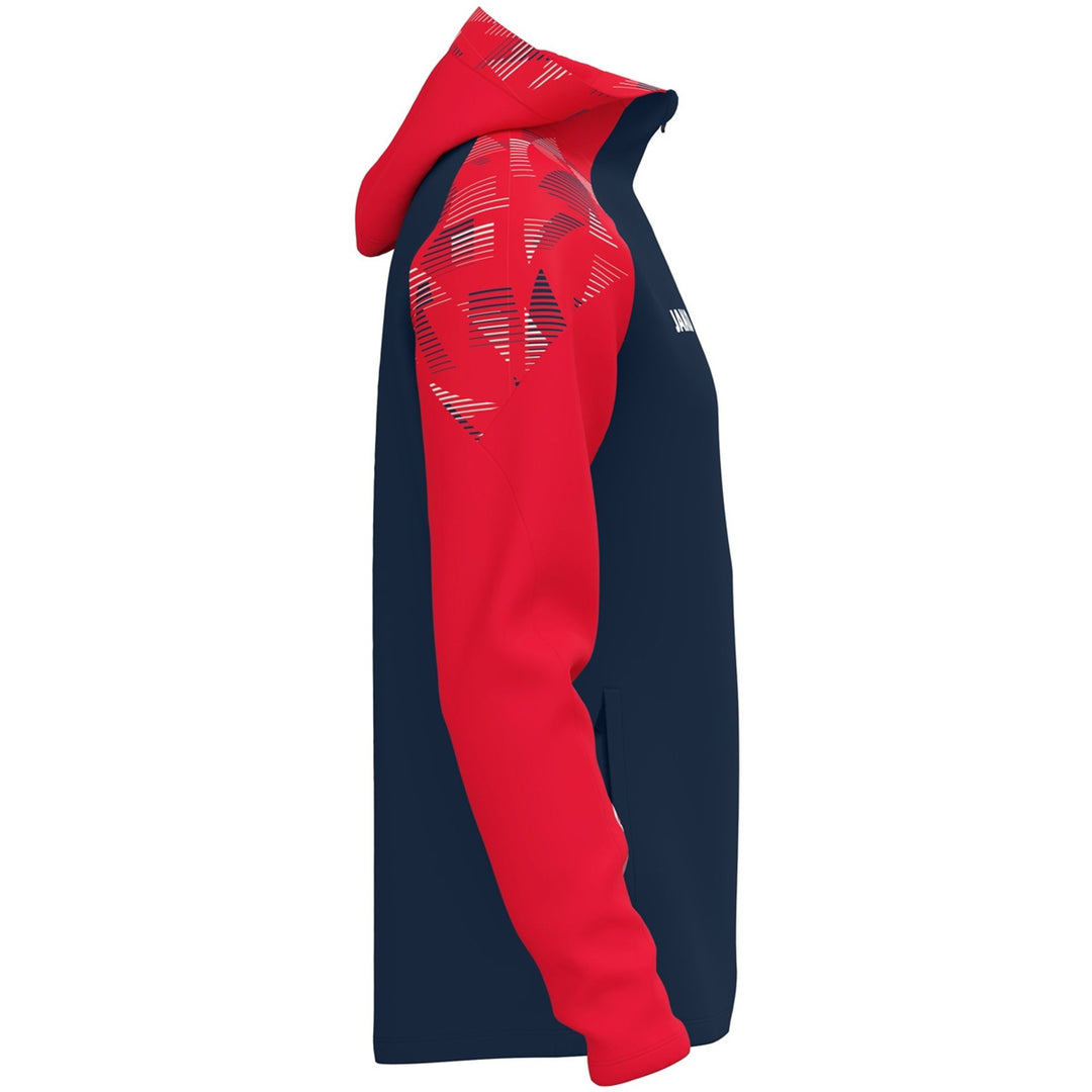 Jako Kapuzenjacke Sonic - marine/rot