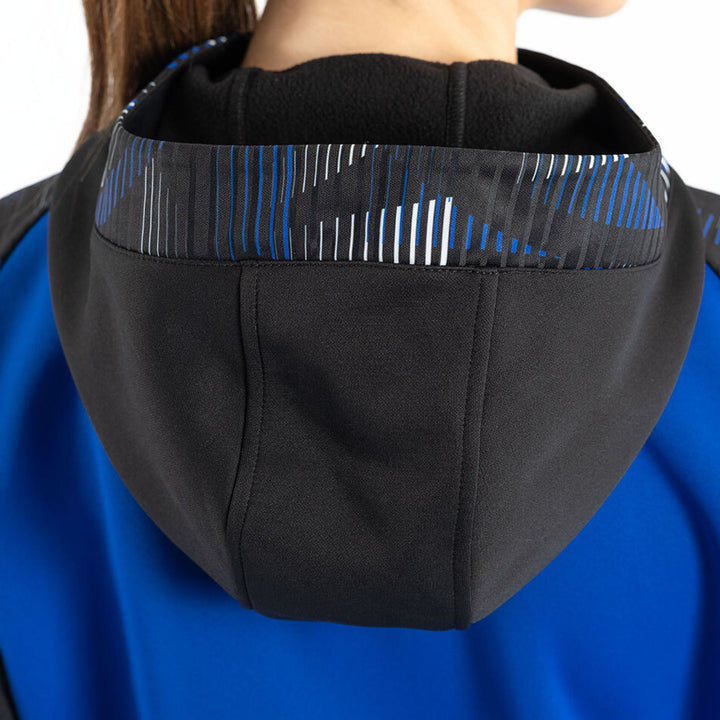 Jako Kapuzenjacke Sonic Damen - royal/schwarz