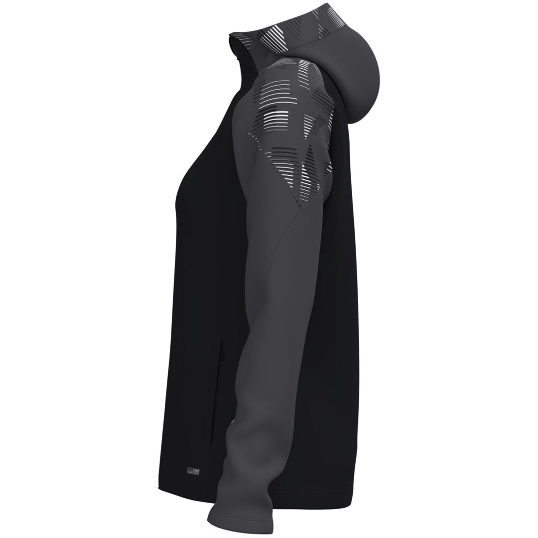 Jako Kapuzenjacke Sonic Damen - schwarz/anthrazit