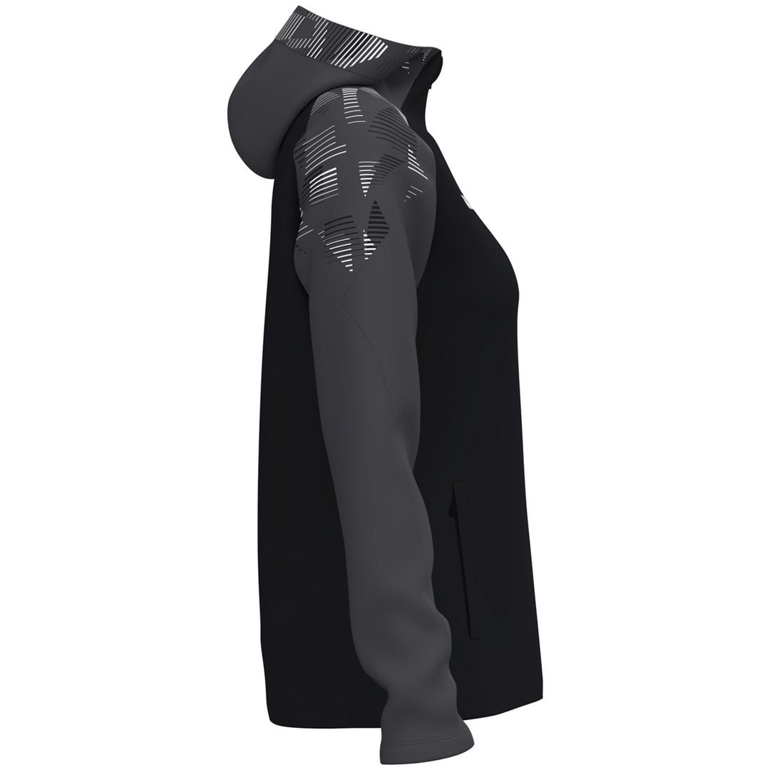 Jako Kapuzenjacke Sonic Damen - schwarz/anthrazit