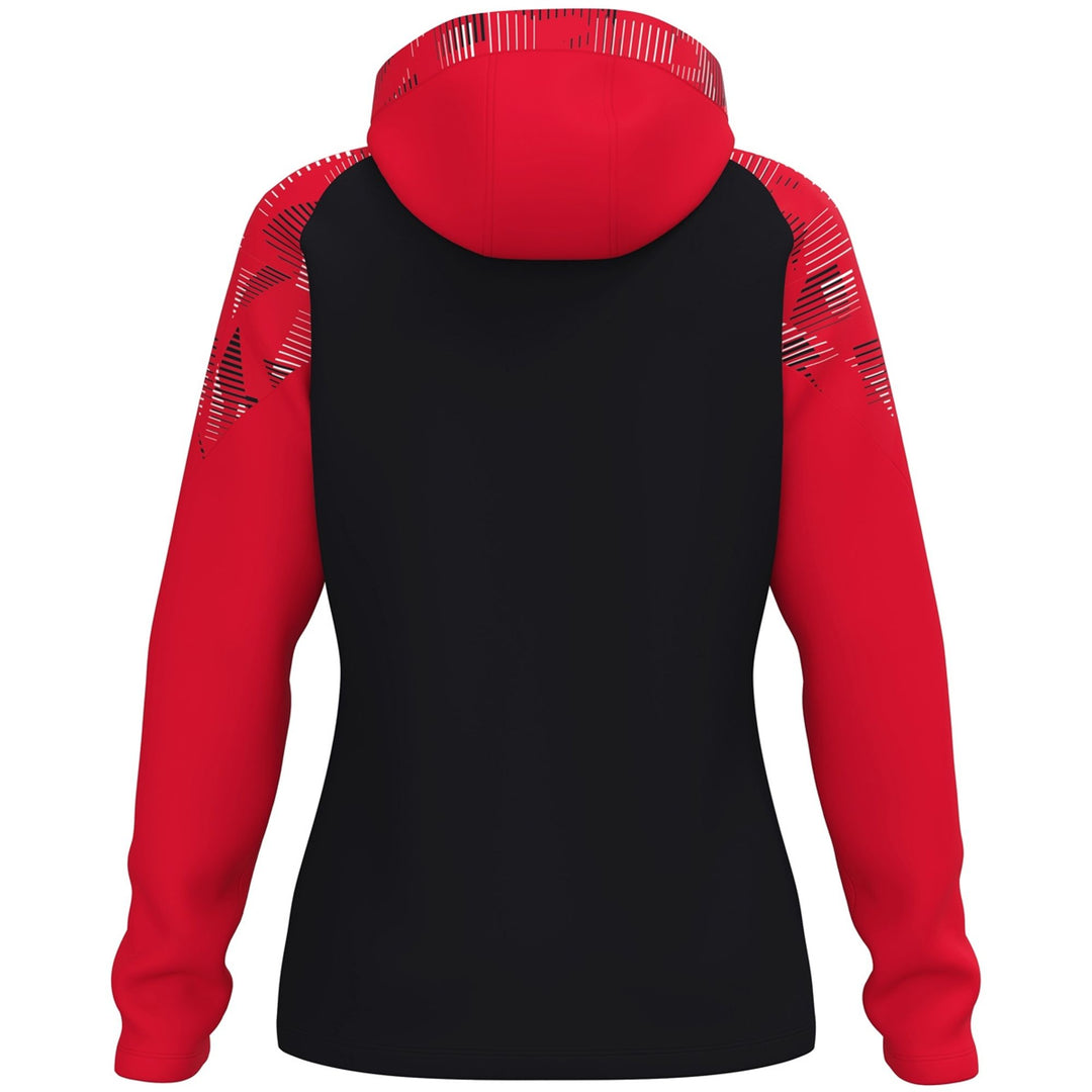 Jako Kapuzenjacke Sonic Damen - schwarz/rot