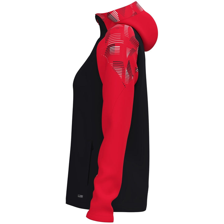 Jako Kapuzenjacke Sonic Damen - schwarz/rot