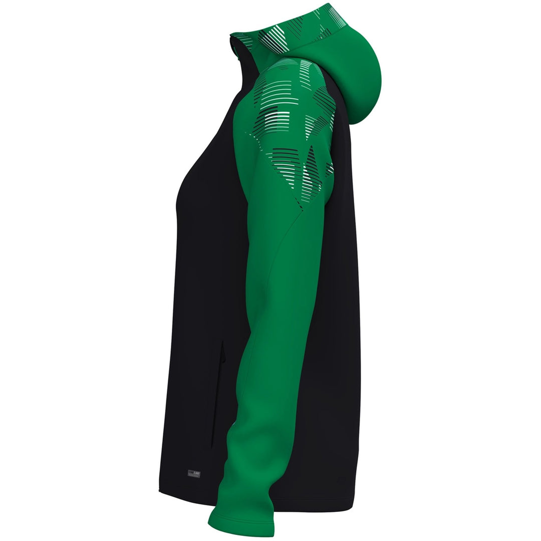 Jako Kapuzenjacke Sonic Damen - schwarz/grün