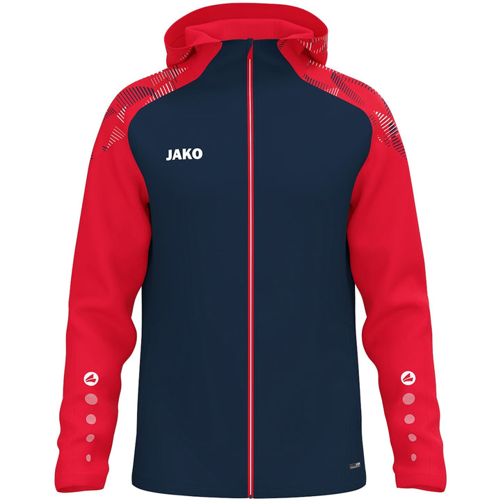 Jako Kapuzenjacke Sonic - marine/rot