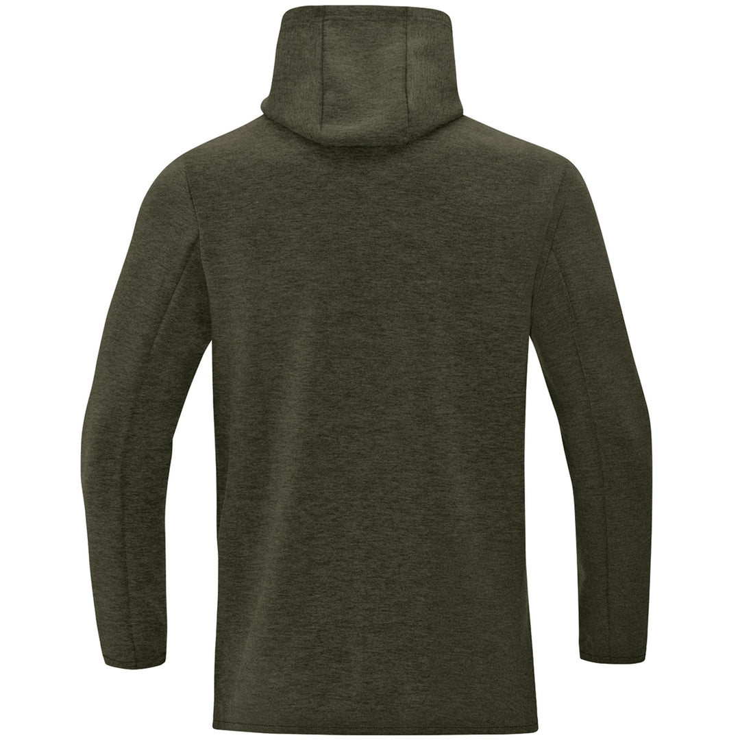 Jako Kapuzenjacke Premium Basics - khaki meliert