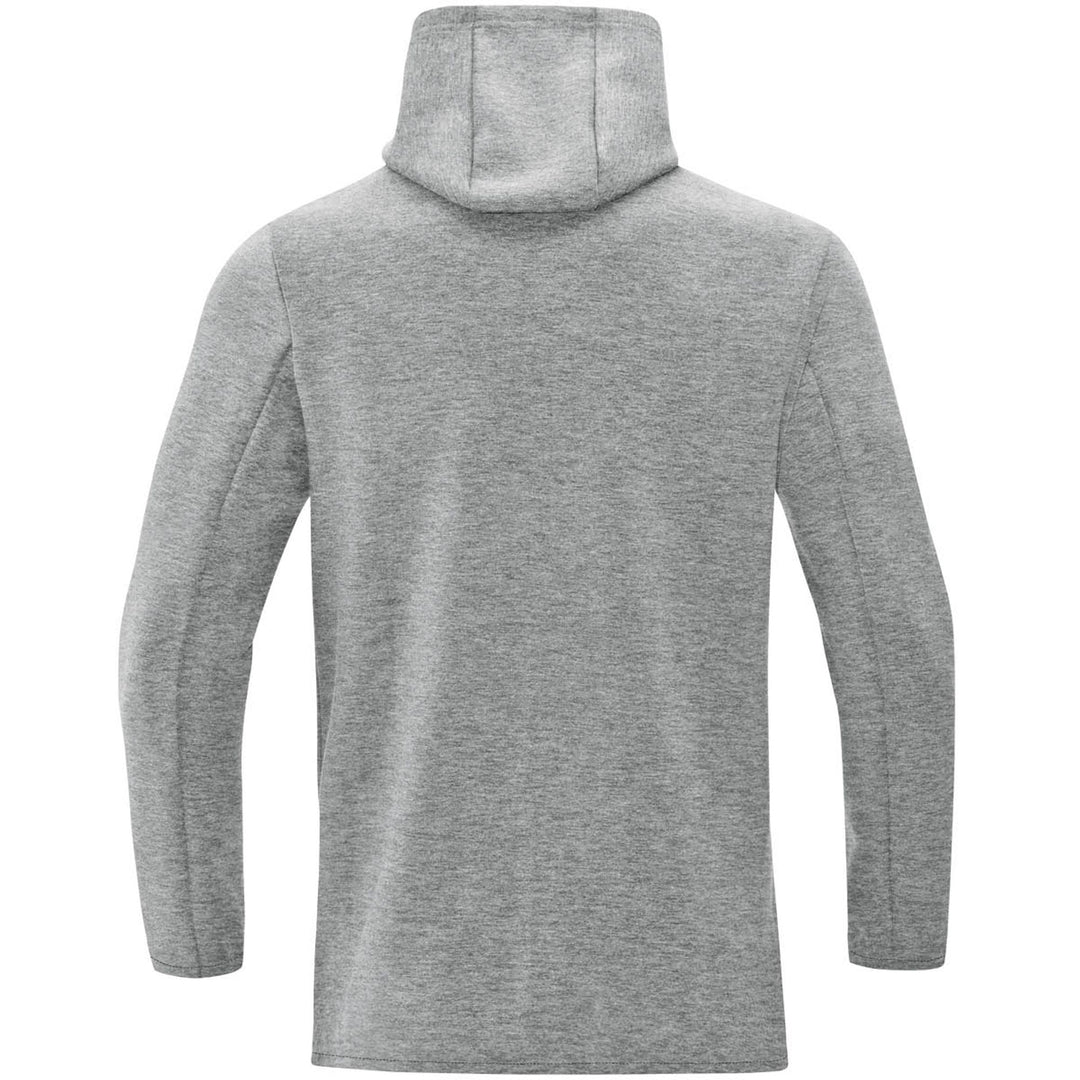 Jako Kapuzenjacke Premium Basics - hellgrau meliert