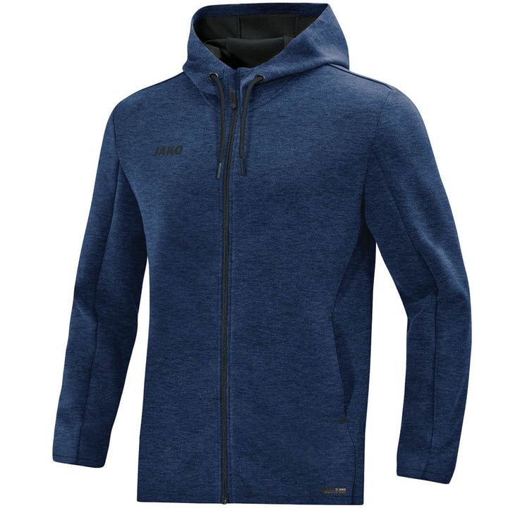 Jako Kapuzenjacke Premium Basics - marine meliert