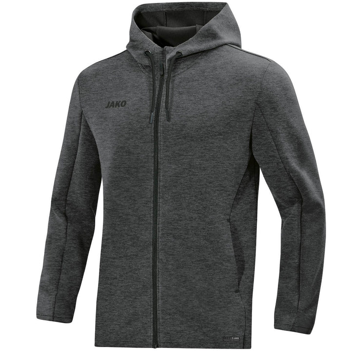 Jako Kapuzenjacke Premium Basics - anthrazit meliert
