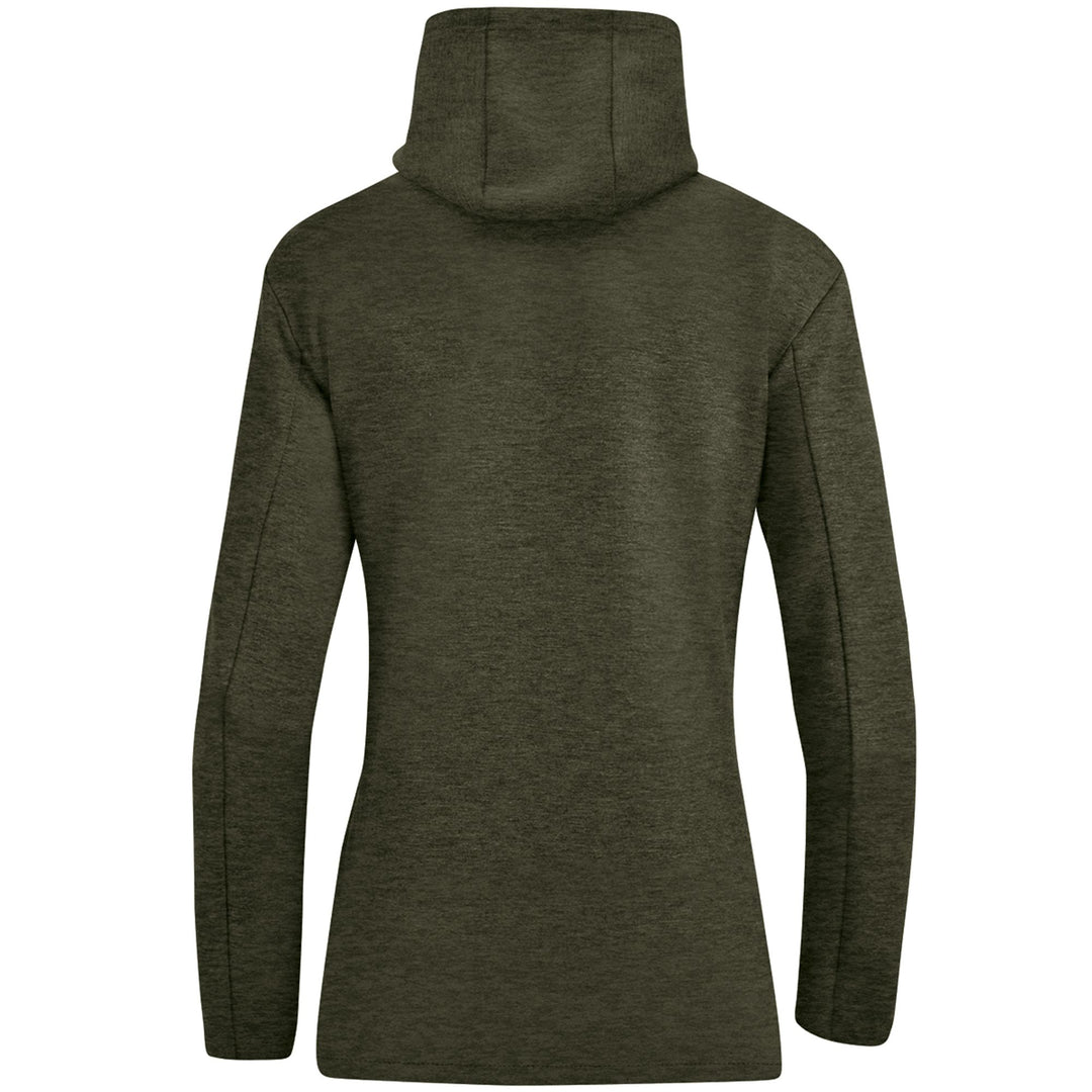 Jako Kapuzenjacke Premium Basics - khaki meliert