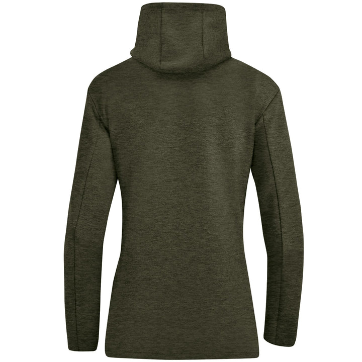 Jako Kapuzenjacke Premium Basics - khaki meliert
