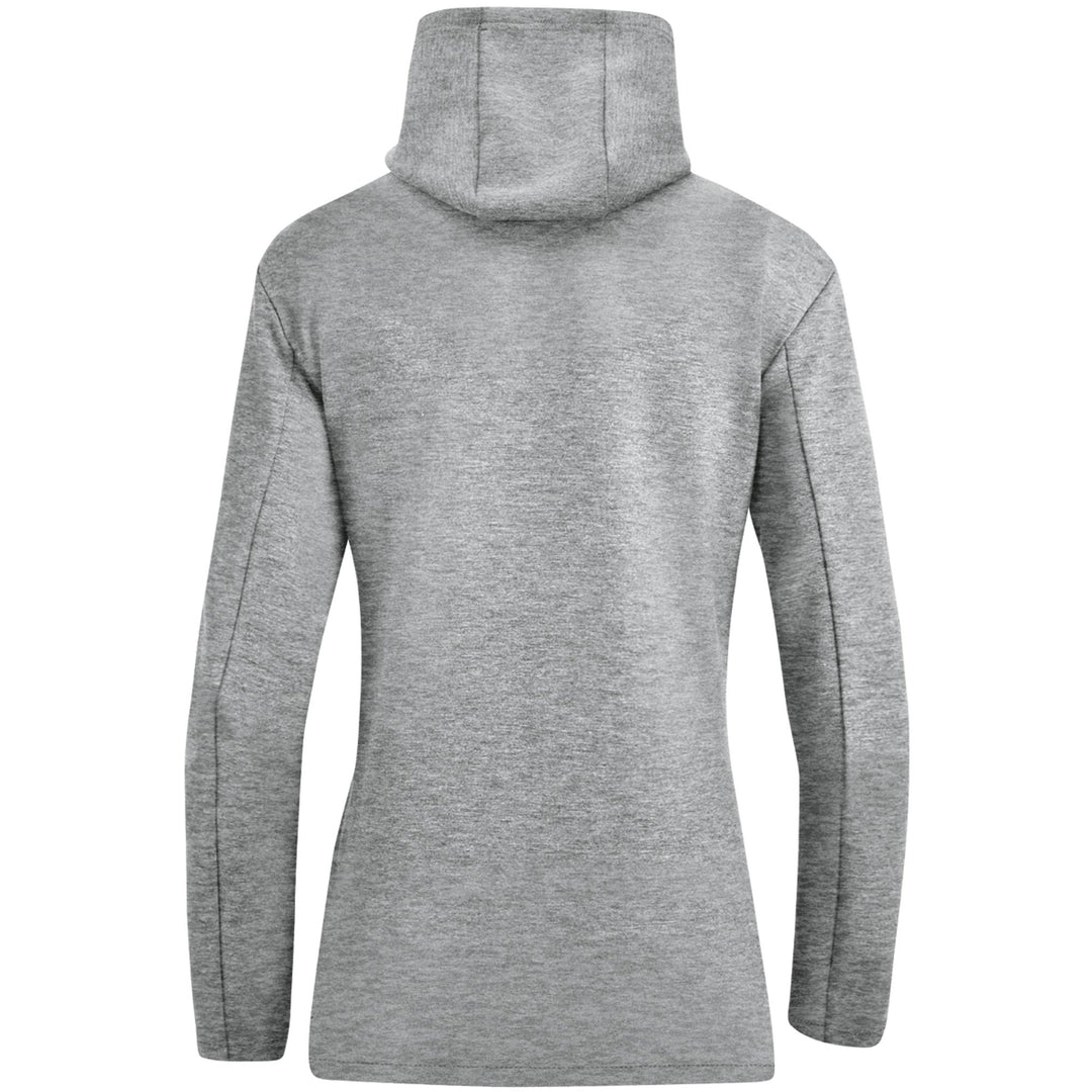Jako Kapuzenjacke Premium Basics - hellgrau meliert