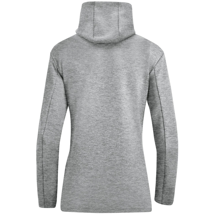 Jako Kapuzenjacke Premium Basics - hellgrau meliert