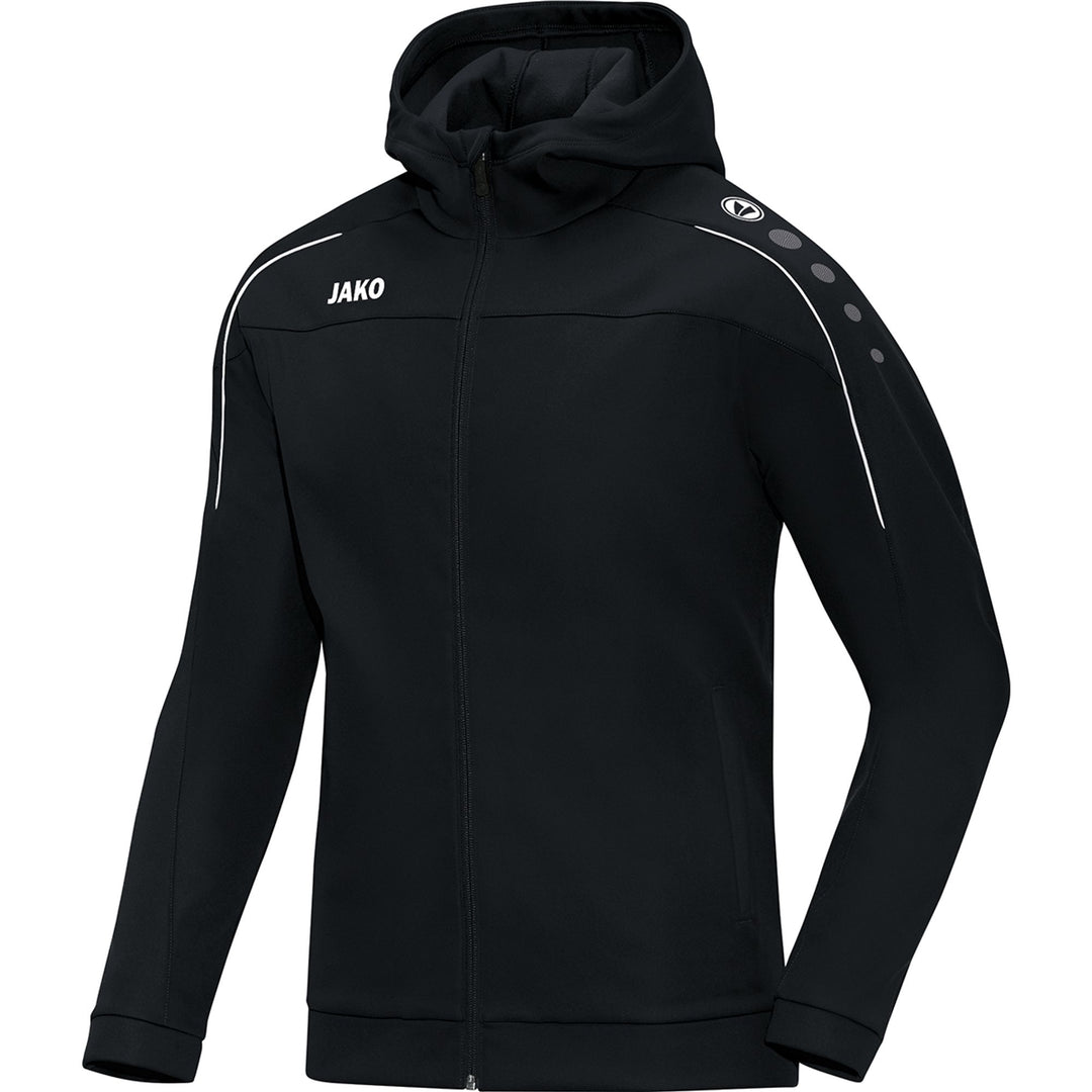 Jako Kapuzenjacke Classico - schwarz