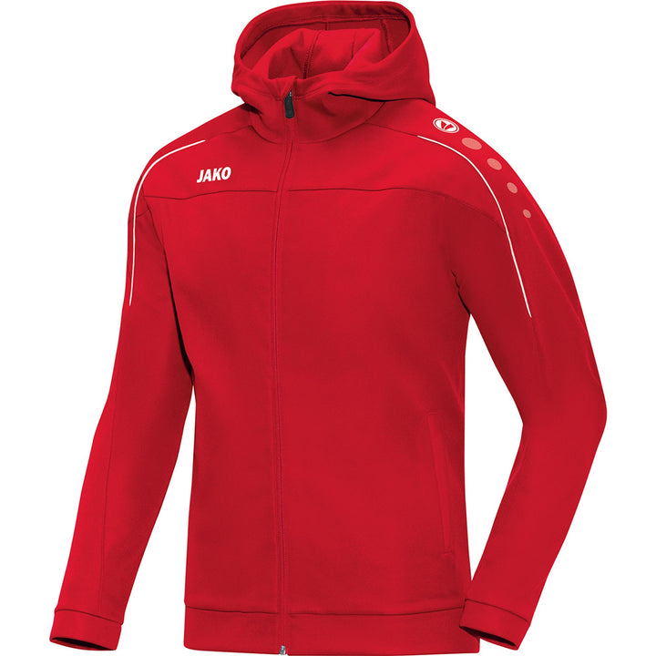 Jako Kapuzenjacke Classico - rot