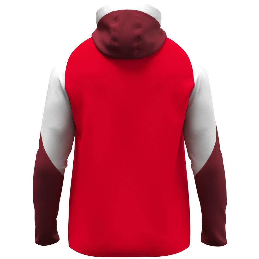 Jako Kapuzenjacke Dynamic - rot/weiß/dunkelrot