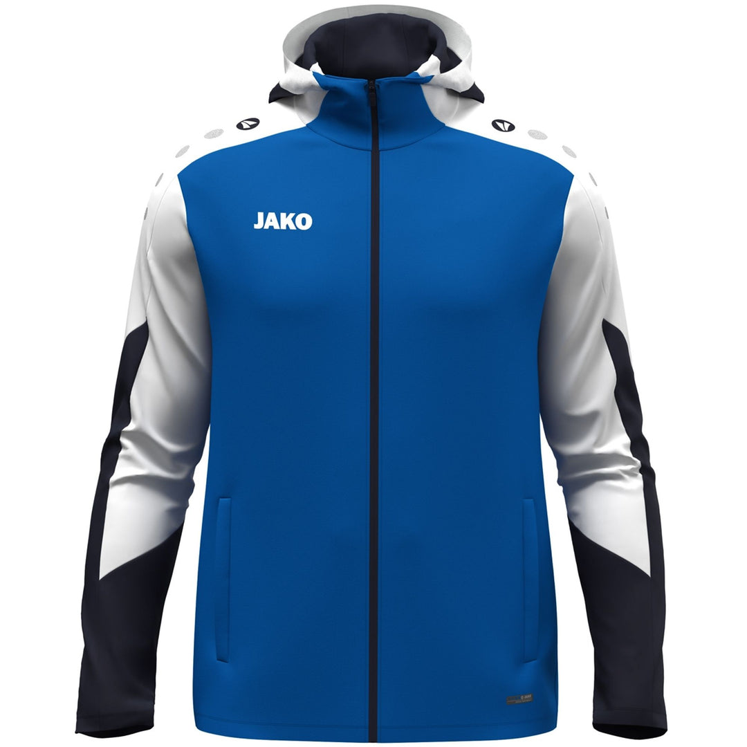 Jako Kapuzenjacke Dynamic - royal/weiß/marine