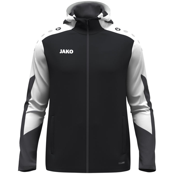 Jako Kapuzenjacke Dynamic - schwarz/weiß/anthrazit