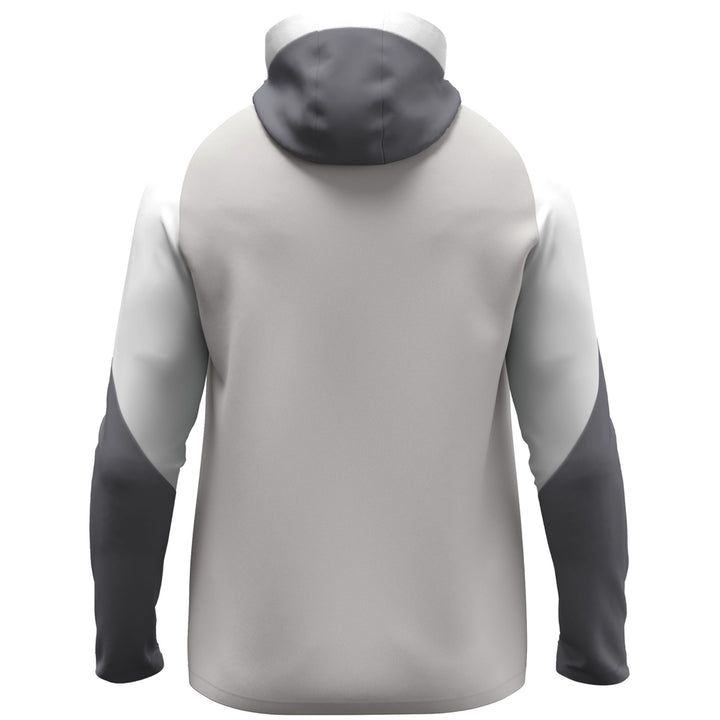 Jako Kapuzenjacke Dynamic - hellgrau/weiß/grau