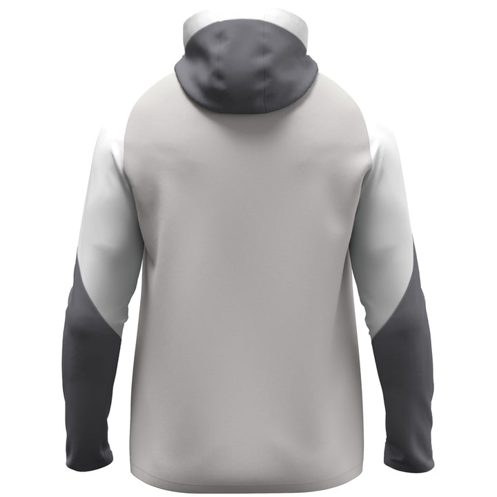 Jako Kapuzenjacke Dynamic - hellgrau/weiß/grau