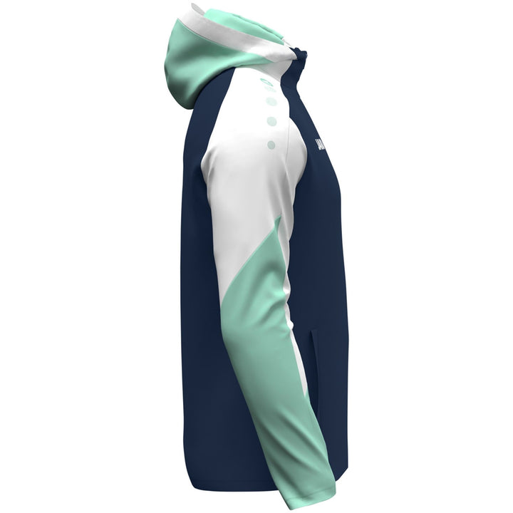 Jako Kapuzenjacke Dynamic - marine/weiß/minze