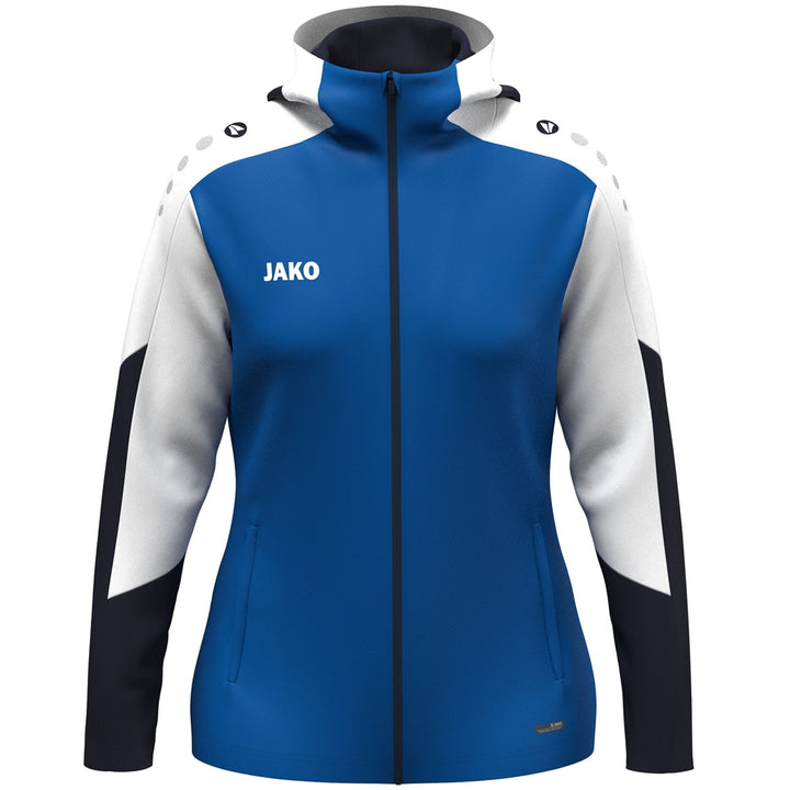 Jako Kapuzenjacke Dynamic Damen - royal/weiß/marine
