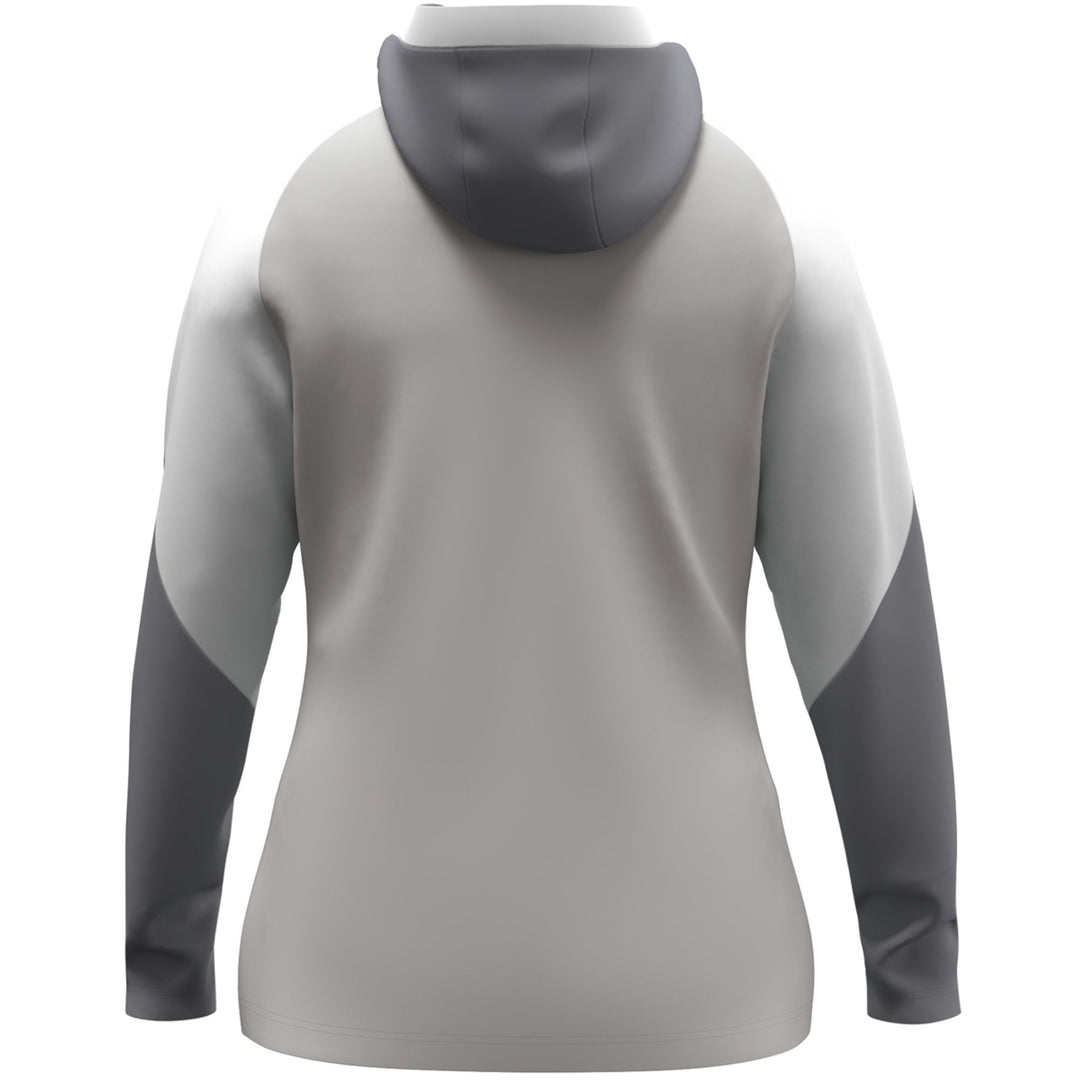 Jako Kapuzenjacke Dynamic Damen - hellgrau/weiß/grau