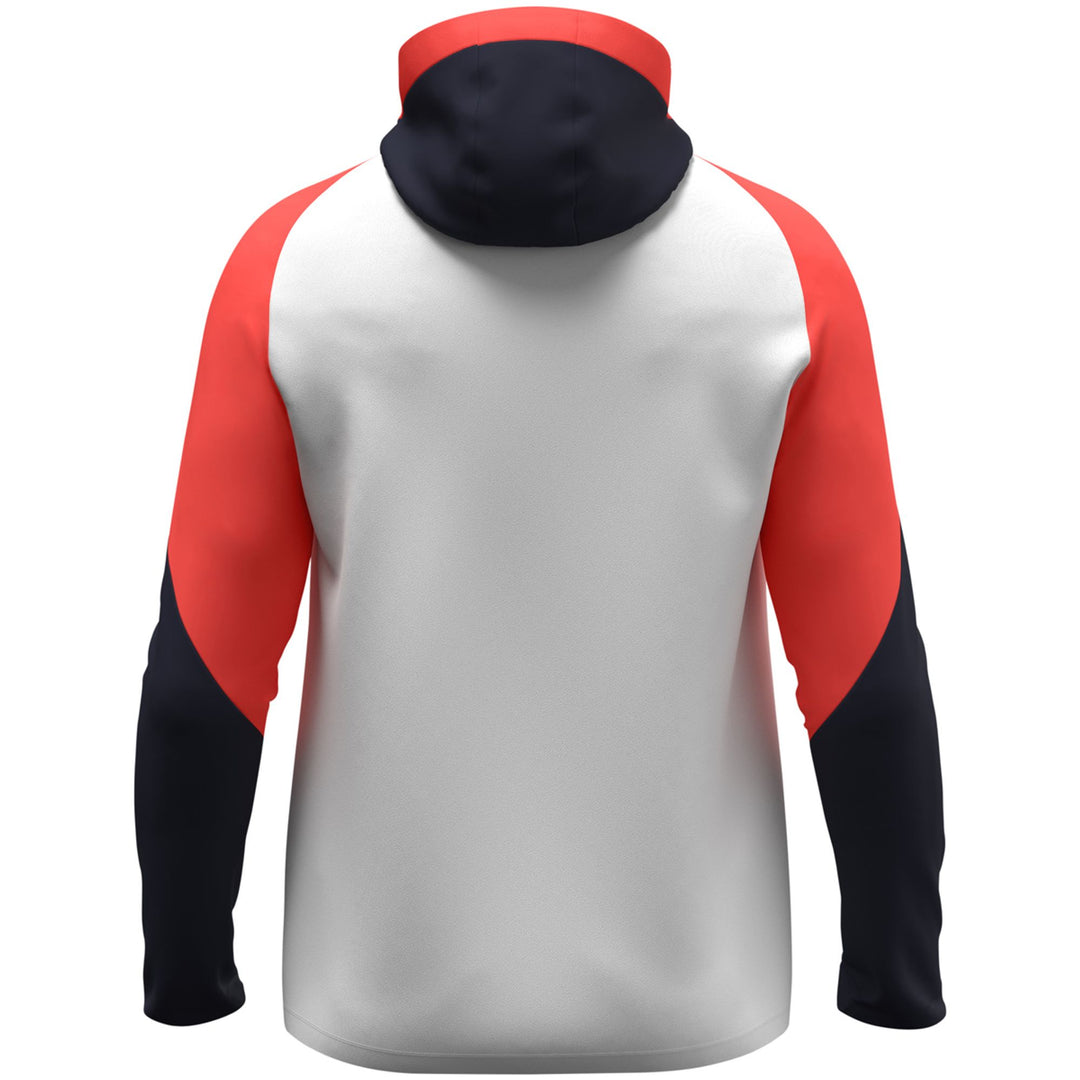 Jako Kapuzenjacke Dynamic - weiß/coral/marine