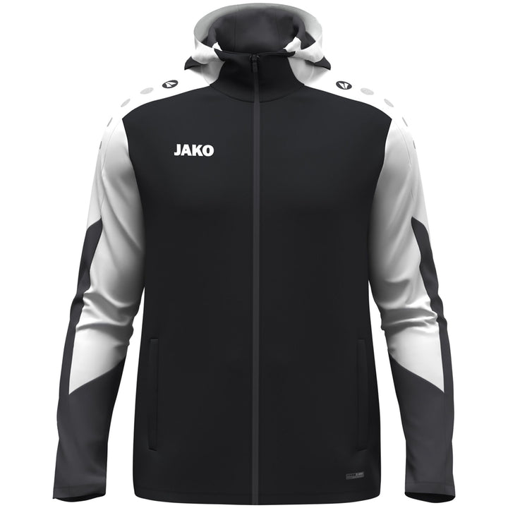 Jako Kapuzenjacke Dynamic - schwarz/weiß/anthrazit