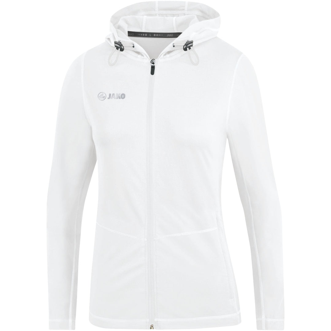 Jako Kapuzenjacke Run 2.0 - weiß