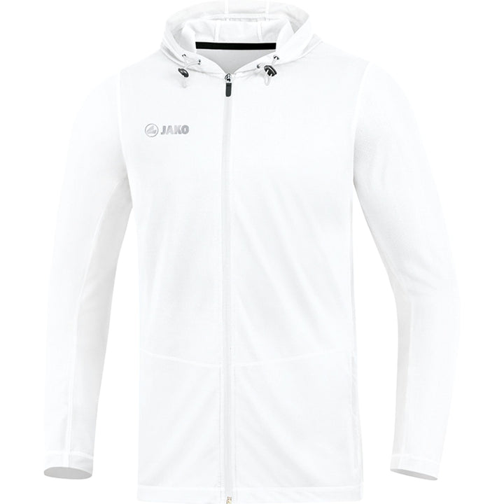 Jako Kapuzenjacke Run 2.0 - weiß