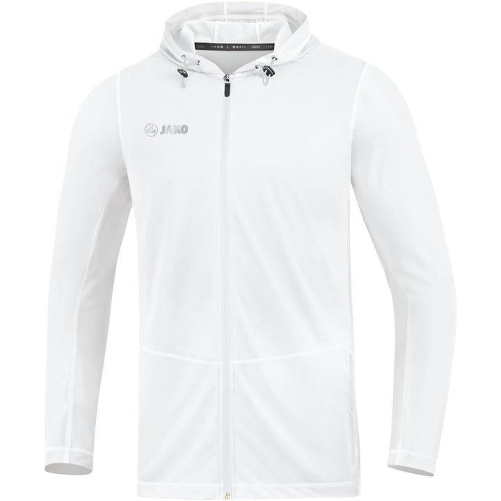 Jako Kapuzenjacke Run 2.0 - weiß