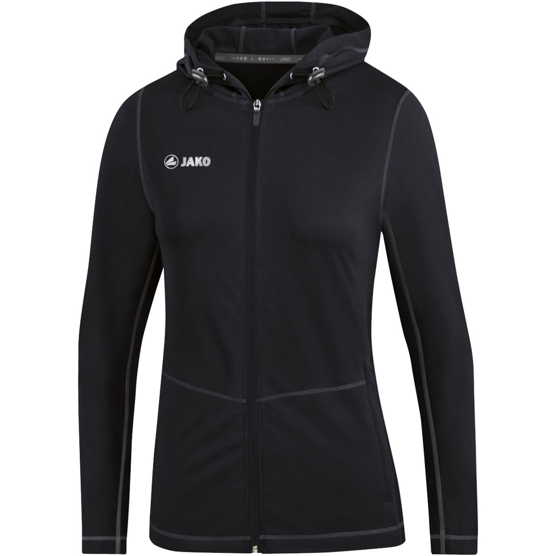 Jako Kapuzenjacke Run 2.0 - schwarz