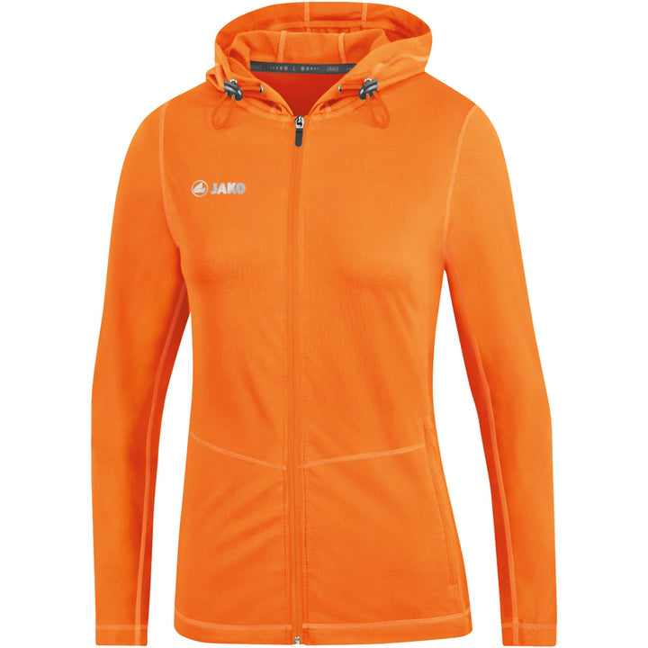 Jako Kapuzenjacke Run 2.0 - neonorange