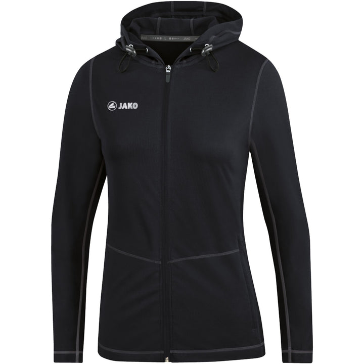 Jako Kapuzenjacke Run 2.0 - schwarz