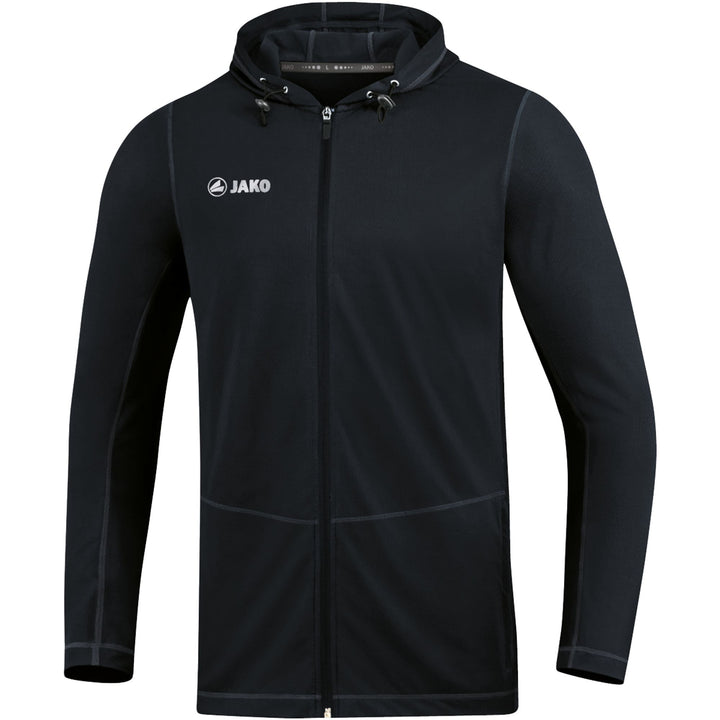 Jako Kapuzenjacke Run 2.0 - schwarz