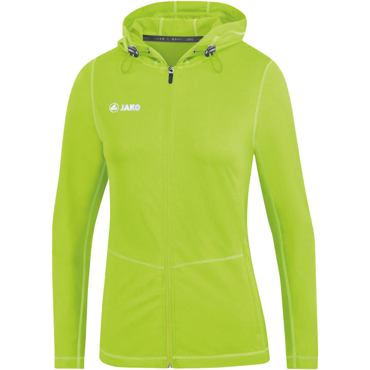 Jako Kapuzenjacke Run 2.0 - neongrün