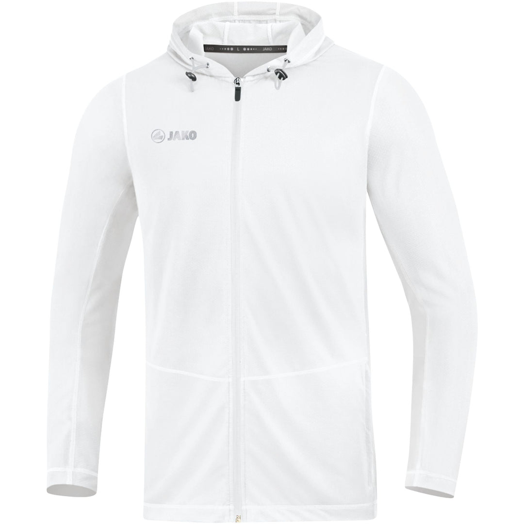 Jako Kapuzenjacke Run 2.0 - weiß