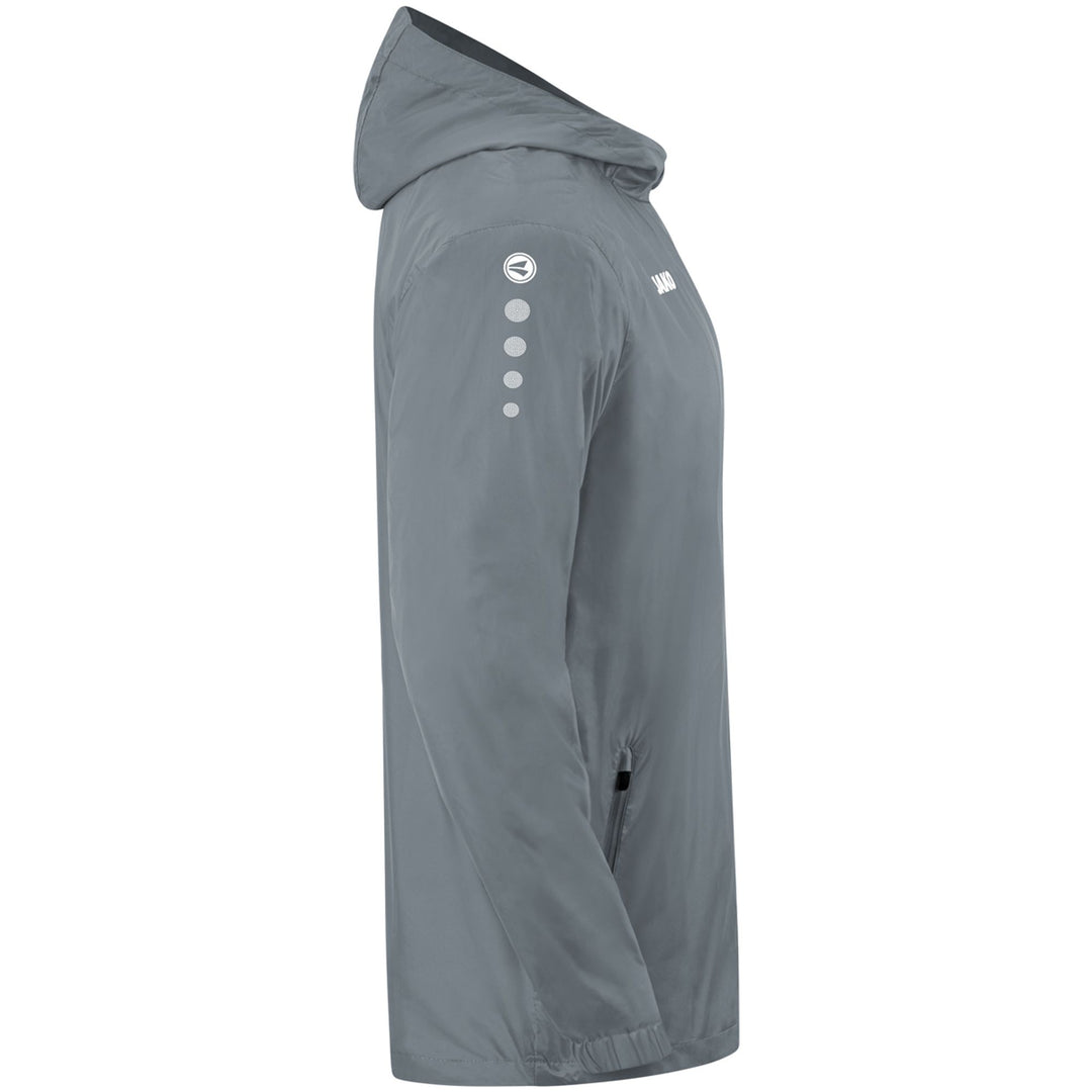 Jako Kinder Allwetterjacke Team 2.0 - steingrau
