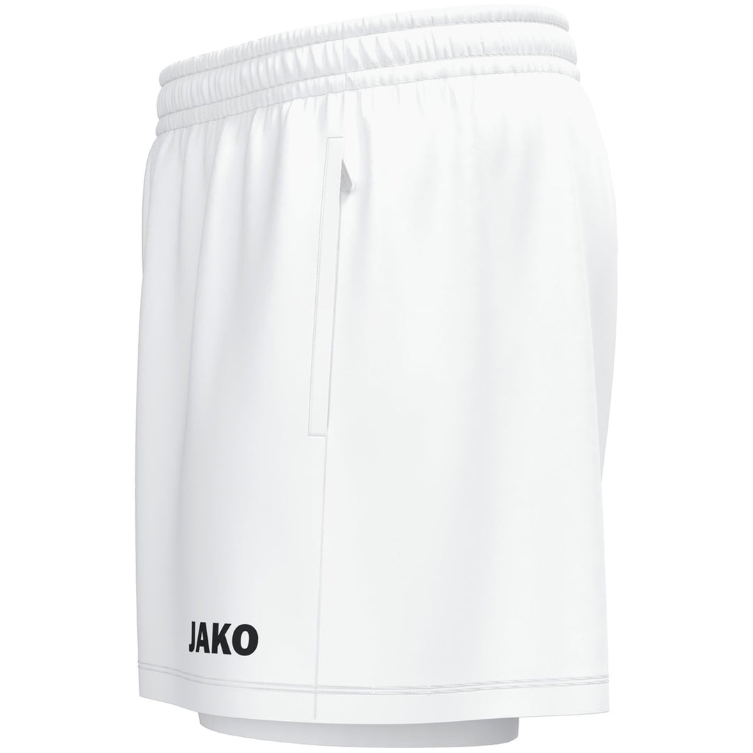 Jako 2-In-1 Short One - weiß