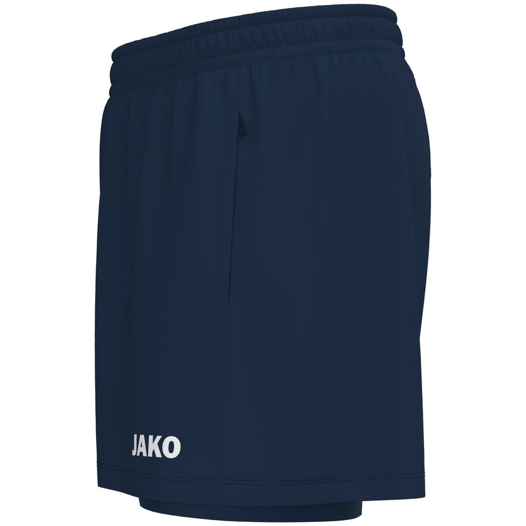 Jako 2-In-1 Short One - marine
