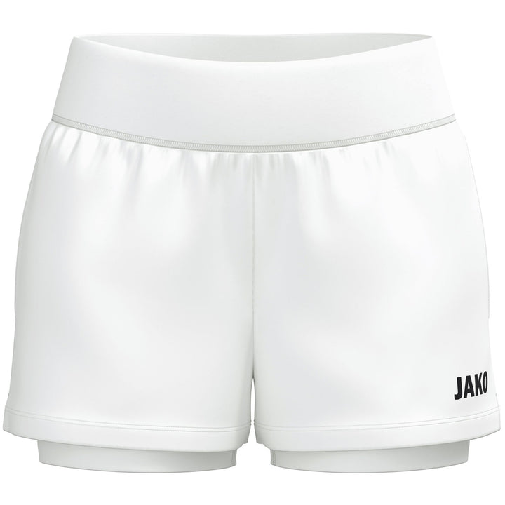 Jako 2-In-1 Short One Damen - weiß