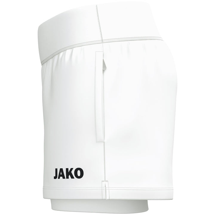 Jako 2-In-1 Short One Damen - weiß